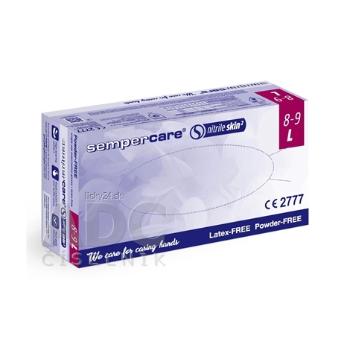 Sempercare Vyšetrovacie rukavice nitril skin2