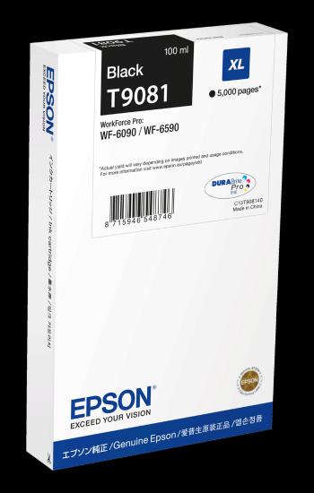 Epson T9081 XL C13T90814N černá (black) originálna cartridge