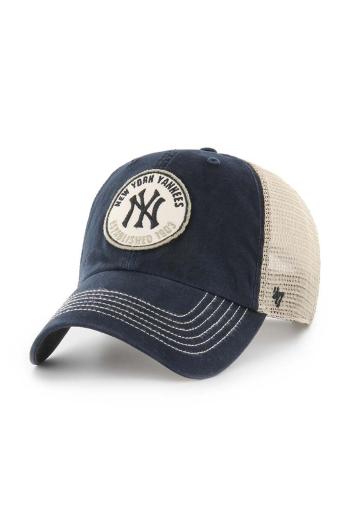 Šiltovka 47 brand MLB New York Yankees čierna farba, s nášivkou, B-PITSC17BXP-VB