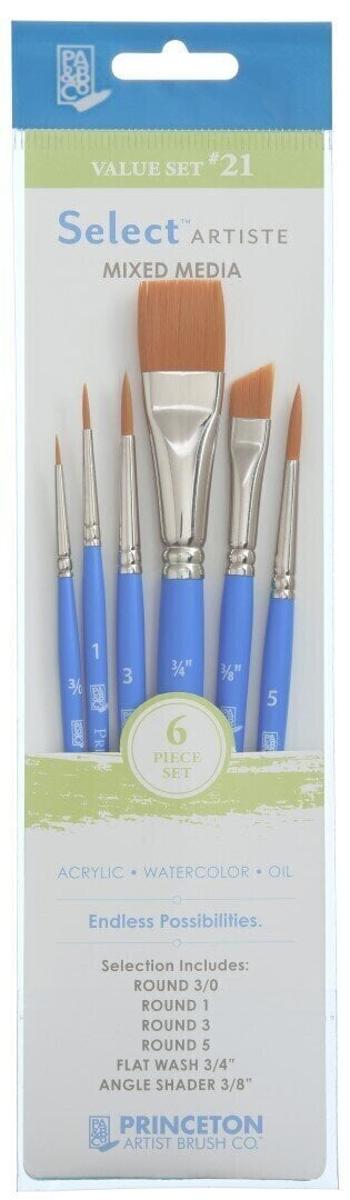 Princeton Brush Selectartiste Multi-Technique Sada štetcov 6 ks