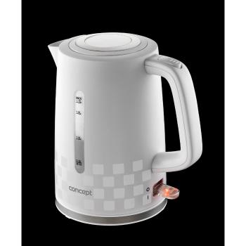 Concept RK2340 rýchlovarná kanvica s 3D potlačou, biela