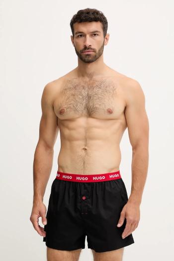 Bavlnené boxerky HUGO 3-pak viac farieb, 50532565
