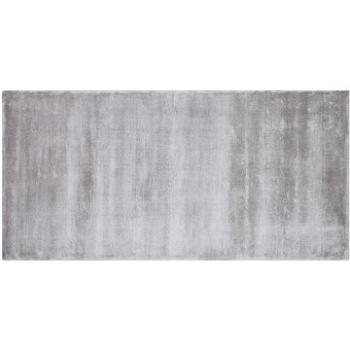 Koberec z viskózy 80 × 150 cm svetlosivý GESI II, 198607 (beliani_198607)