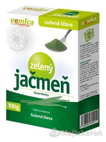 Vemica Zelený jačmeň sušená šťava 100 g