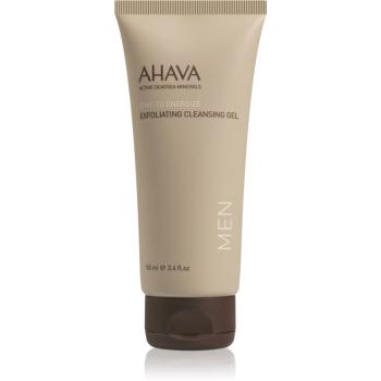 AHAVA Time To Energize Men peelingový čistiaci gél 100 ml