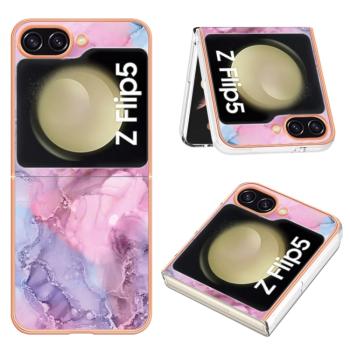 IMD MARBLE Ochranný kryt Samsung Galaxy Z Flip5 5G PINK