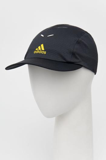 Šiltovka adidas Performance čierna farba, s potlačou