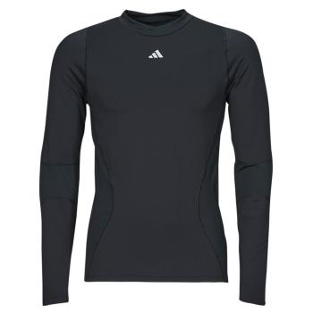 adidas  TF CR LS TEE M  Tričká s dlhým rukávom Čierna