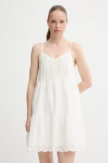 Bavlnené šaty Levi's CORA SL MINI DRESS béžová farba, mini, áčkový strih, 001RJ