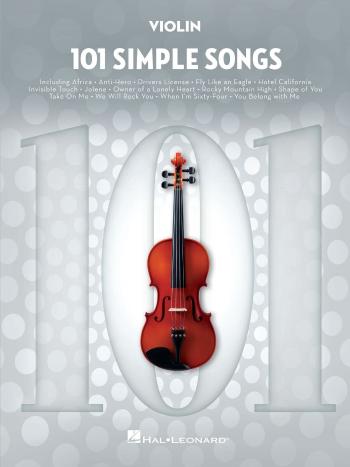 Hal Leonard 101 Simple Songs for Violin Noty