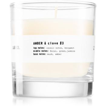 Ambientair Lab Co. Amber & Clove vonná sviečka 200 g