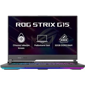 ASUS ROG Strix G15 G513RM-HF329W Eclipse Gray + ZDARMA Elektronická licencia Bezstarostný servis ASUS - bez nutnosti registrace / aktivace