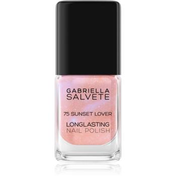 Gabriella Salvete Longlasting Enamel dlhotrvajúci lak na nechty s vysokým leskom odtieň 75 Sunset Lover 11 ml