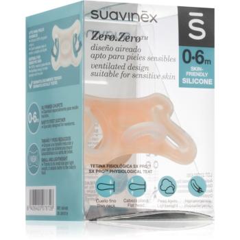 Suavinex Zero Zero Physiological Teat cumlík 0-6 m 1 ks