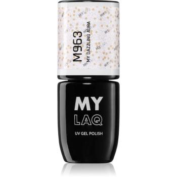 MYLAQ My Aura gélový lak na nechty odtieň My Dazzling Aura 5 ml