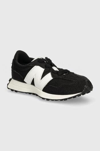 Detské tenisky New Balance 327 čierna farba, PH327CBW