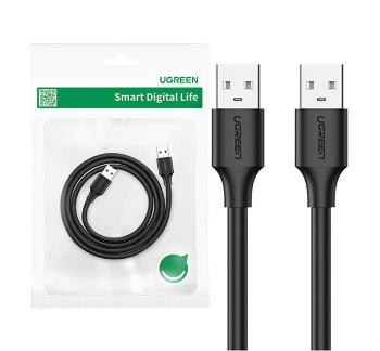 Ugreen US102 USB-A / USB-A kábel, 0,25m, fekete