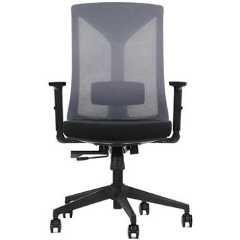 Otočná stolička PREMIUM HAGER sivá (Stema_5903917404396)
