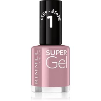 Rimmel Super Gel gélový lak na nechty bez použitia UV/LED lampy odtieň 023 Grape Sorbet 12 ml