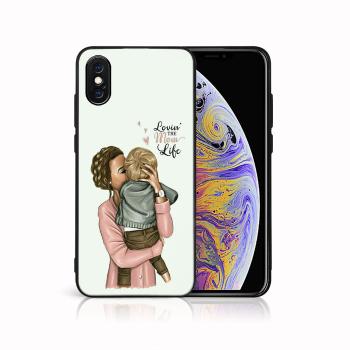 MY ART Ochranný kryt pre Apple iPhone X / XS MOM LIFE (118)