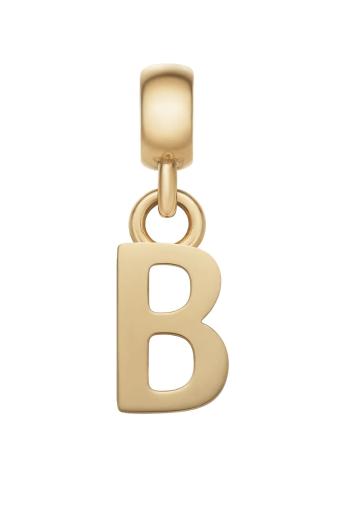 Daniel Wellington Pozlátený prívesok písmeno "B" Charms DW00400485