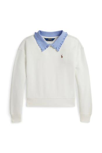 Mikina Polo Ralph Lauren biela farba, 313970994001