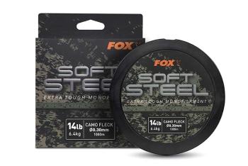 Fox vlasec soft steel fleck camo mono 1000 m - průměr 0,35 mm nosnost 8,2 kg