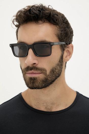Slnečné okuliare Zegna pánske, čierna farba, EZ0249_5320D