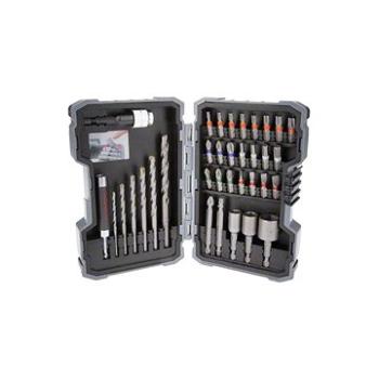 Bosch Sada 35 kusov špirálových vrtákov do muriva a skrutkovacích bitov Extra Hard (2607017571)