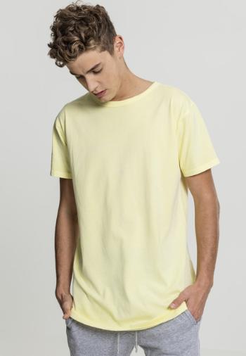 Urban Classics Garment Longshape Tee powderyellow - S