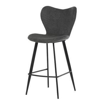 Barová stolička B-1068 GREY2, sivá
