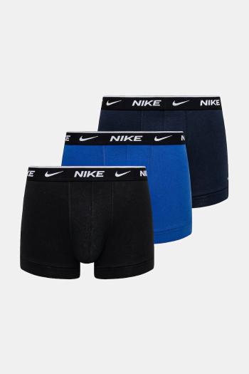Boxerky Nike (3-pak) pánske, tmavomodrá farba