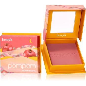 Benefit PomPom WANDERful World púdrová lícenka odtieň Pomegranate rose 6 g