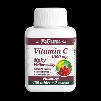 MEDPHARMA Vitamín C 1000 mg so šípkami 107 tablet