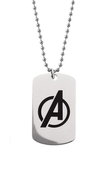 Disney Oceľový náhrdelník psie známka Avengers Marvel C600373L-M.CS