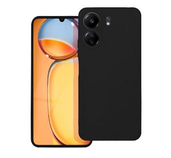 Forcell Soft Xiaomi Redmi 13C szilikon tok, fekete