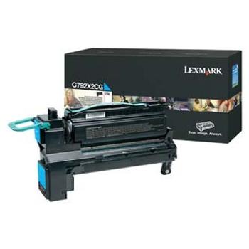 Lexmark C792X2CG azúrový (cyan) originálny toner