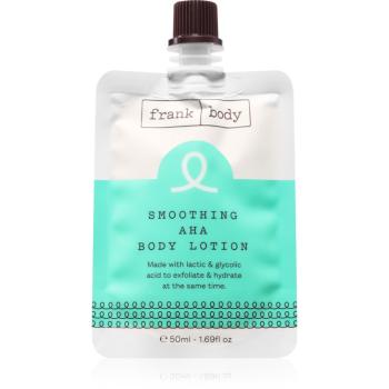 Frank Body Smoothing AHA hydratačný a vyživujúci krém s kyselinou mliečnou 50 ml