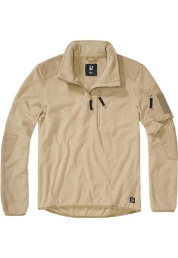 Brandit Fleece Troyer Ripstop camel - 5XL