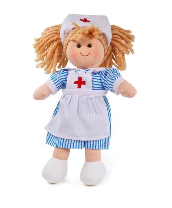 Bigjigs Toys Látková panenka Nancy 28 cm 1 ks