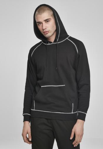 Urban Classics Contrast Stitching Hoody black - M