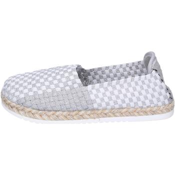 Café Noir  BF480 MEA901  Espadrilky Strieborná