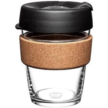 KeepCup Hrnček Brew Cork Black 340 ml M (BCBLA12)