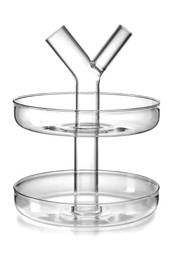 Etažérka IVV 23 cm priehľadná farba