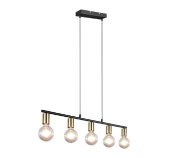 Závesné osvetlenie Reality Vannes mosadz R30185008