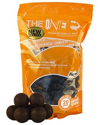 The one boilies rozpustné gold soluble scopex karamel 1 kg - 20 mm