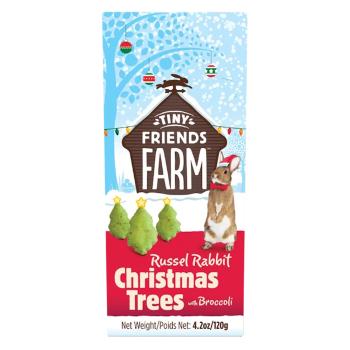 SUPREME Tiny Friends Farm Christmas trees maškrty s brokolicou 120 g