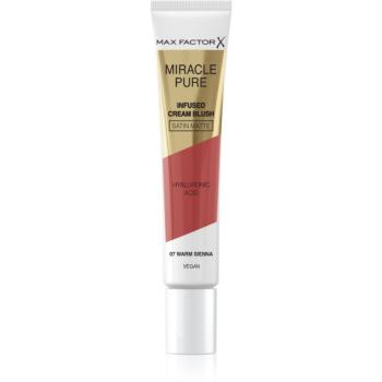 Max Factor Miracle Pure krémová lícenka odtieň 07 Warm Sienna 15 ml