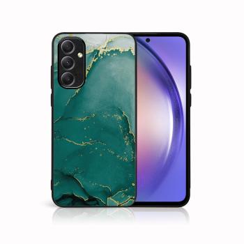 MY ART Ochranný kryt pre Samsung Galaxy A14 / A14 5G GREEN MARBLE (145)