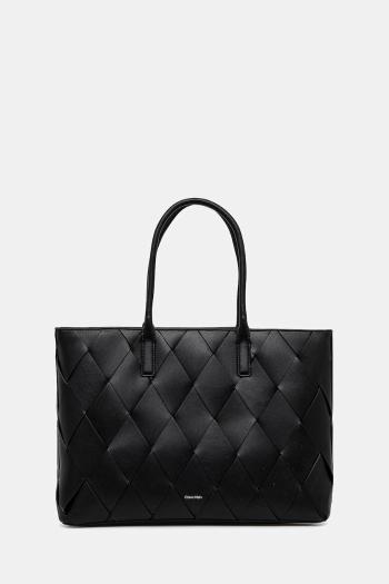 Kabelka Calvin Klein čierna farba, K60K612994